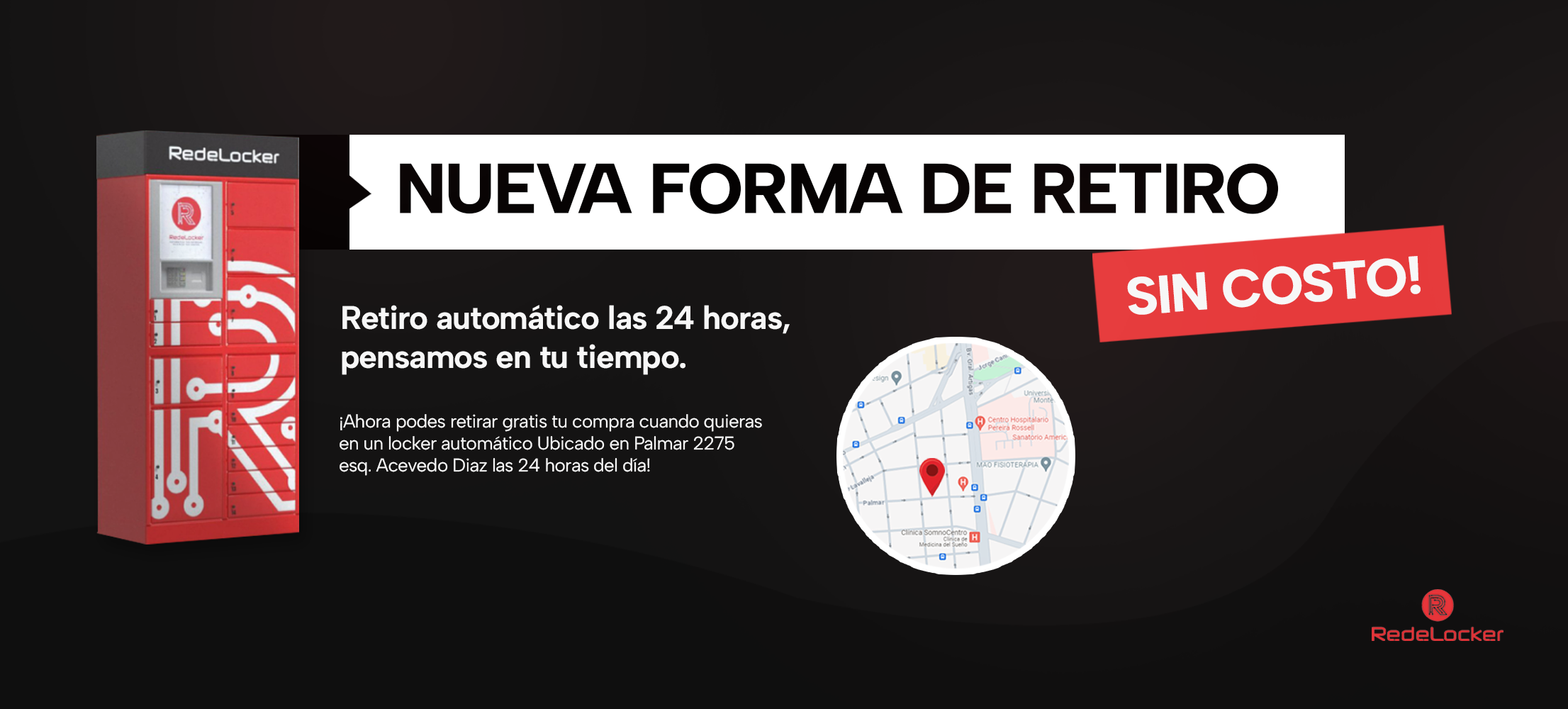 Retira gratis tu cumpra en GEBANS gracias a Redelocker